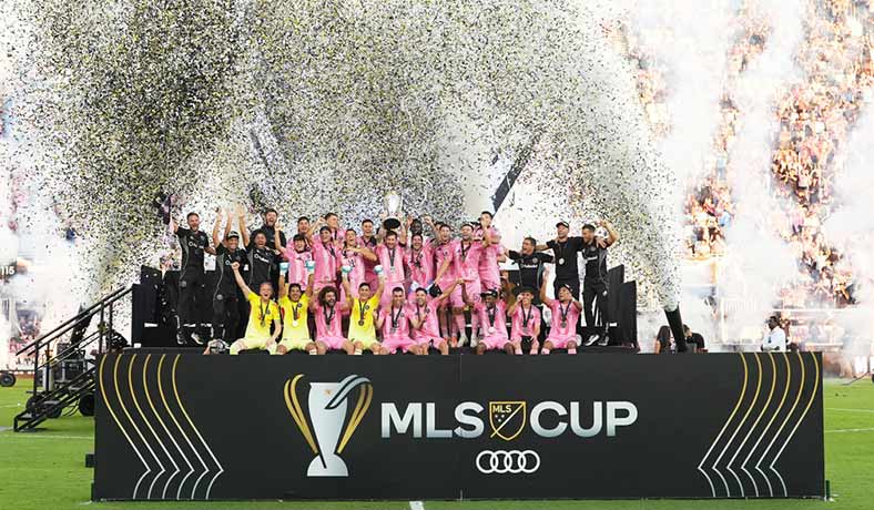 Inter Miami celebra el título de la MLS en 2025