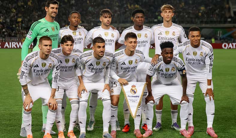 El once del Real Madrid ante Kairat Almaty en la Champions