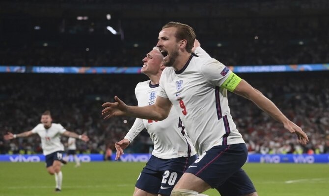 Harry Kane quiere robarse la película en la gran final entre Italia vs Inglaterra