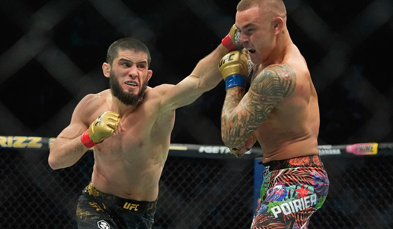 Islam Makhachev ante Dustin Poirier en UFC 302