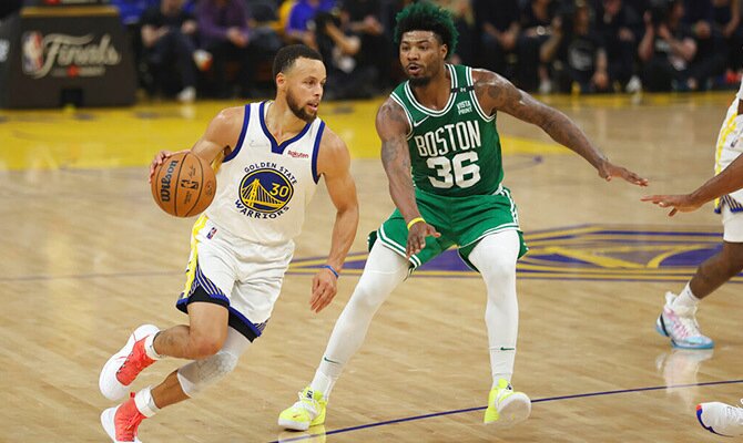 Por la ventaja en la final de la NBA: cuotas para el Warriors vs Celtics