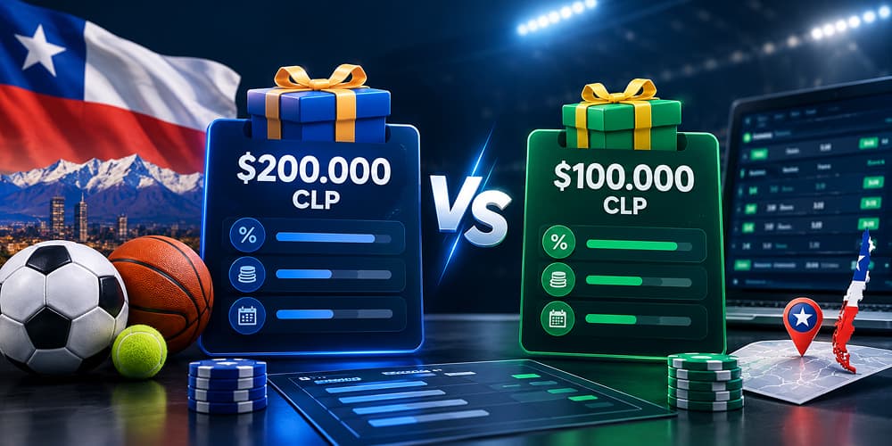 Bonos de bienvenida para apuestas deportivas en Chile