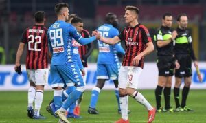 Milán vs Napoli – Análisis, cuotas y resultados del partido – 23/11/2019