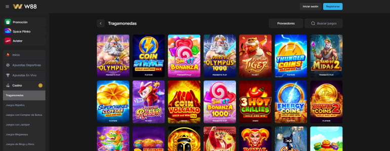 W88 casino juegos